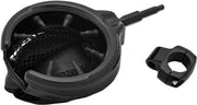 Kurkakyn Mesh Basket Drink Holder For 1 Inch Handlebars In Black