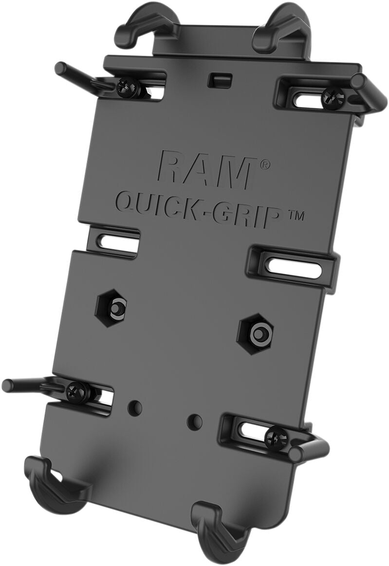 RAM Mounts Quick Grip™ Phone Holder with Ball Quick-Grip™ XL Cradle Black Flat Universal Composite