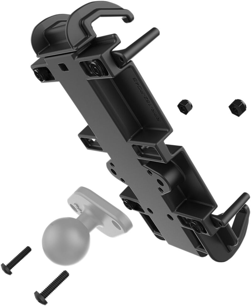 RAM Mounts Quick Grip™ Phone Holder with Ball Quick-Grip™ XL Cradle Black Flat Universal Composite #RAM-HOL-PD4238A