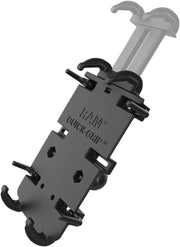 RAM Mounts Quick Grip™ Phone Holder with Ball Quick-Grip™ XL Cradle Black Flat Universal Composite #RAM-HOL-PD4238A