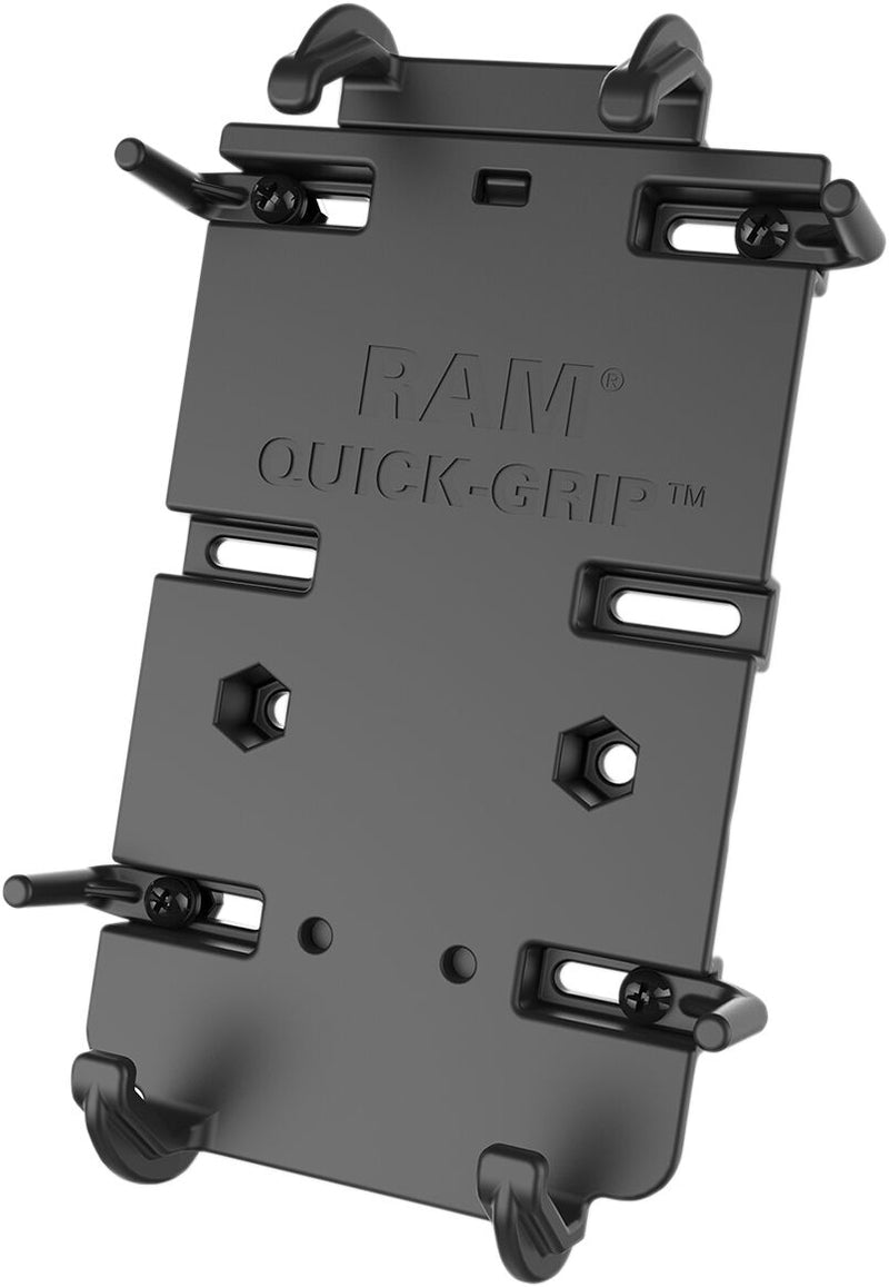 RAM Mounts Quick Grip™ Phone Holder with Ball Quick-Grip™ XL Cradle Black Flat Universal Composite Each