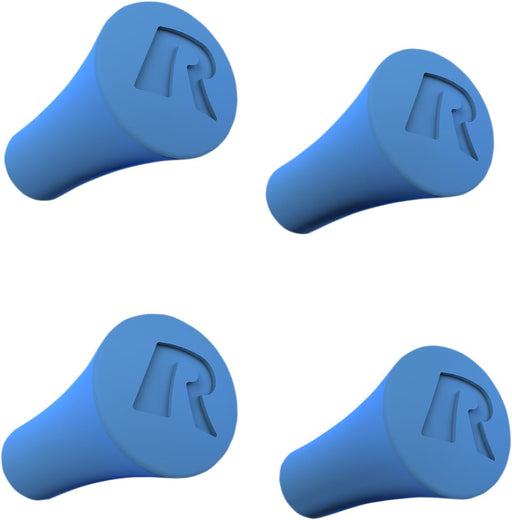 RAM Mounts X-Grip® Replacement Post Caps Blue Flat Mounting Rubber 4 Pack