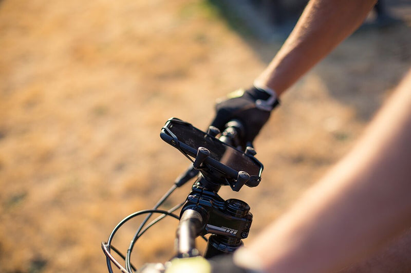 RAM Mounts X-Grip® Kit with Bicycle Base EZ-On/Off™ Device Mount Black Phone Composite Stainless Steel