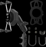 RAM Mounts X-Grip® Mount Kit Vibe Safe™ Cradle Black Powder-Coated Mounting Phone Aluminium