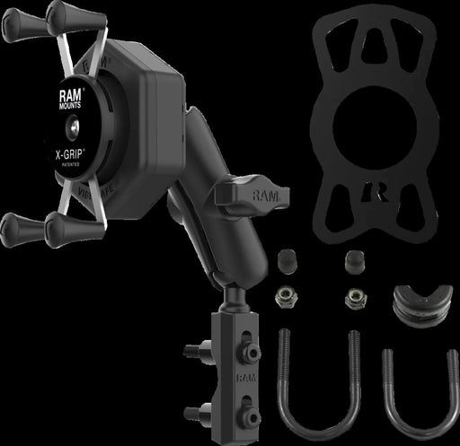 RAM Mounts X-Grip® Mount Kit Vibe Safe™ Cradle Black Powder-Coated Mounting Phone Aluminium