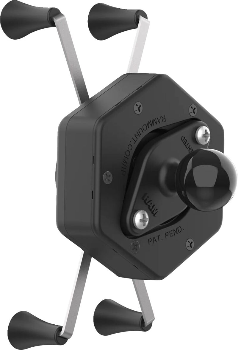 RAM Mounts X-Grip® Mount Kit Vibe Safe™ Cradle Black Powder-Coated Mounting Phone Aluminium #RAM-HOL-UN10B-462