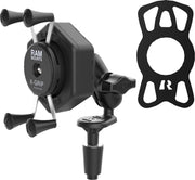 RAM Mounts X-Grip® Mount Kit Vibe Safe™ Cradle Black Powder-Coated Mounting Phone Aluminium #RAM-B-176-A-UN7-462