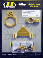 Hyperpro Steering Damper Mounting Kit for 2007-2014 KAWASAKI KLE 650 Gold Aluminium #MK-KA06-B008
