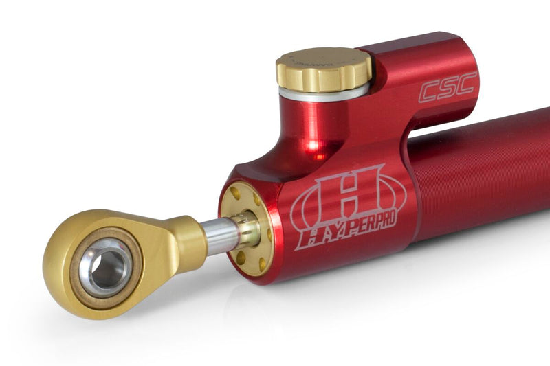 Hyperpro CSC Steering Damper Red Aluminium Kit #DS-075R-NL1