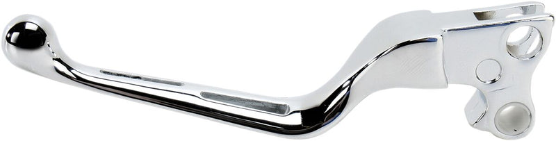 Drag Specialties Chrome Replacement Slotted Wide Blade Clutch Lever for Various Various Harley-Davidson Motorcycles (See Fitment List)