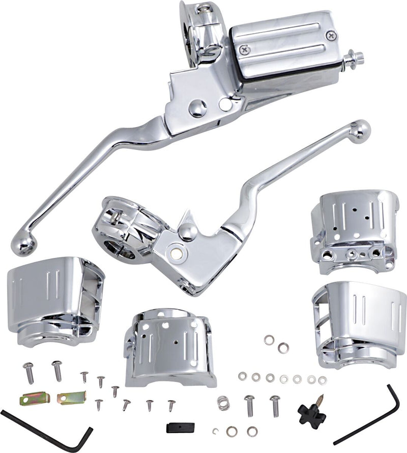 Drag Specialties Handlebar Control Kit w/o Switches Fits Harley-Davidson Dyna, Softail, Sportster, Touring Models 1984-1995