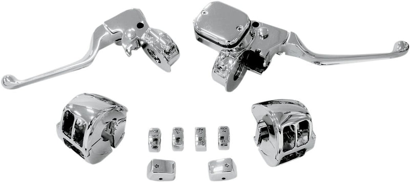 Handlebar Control Kit with Mechanical Clutch Dyna,
Softail