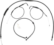 Burly Brand Handlebar Cable and Brake Line Kit for Clubman Handlebars #B30-1098