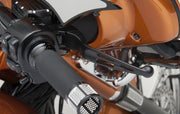 Drag Specialties Matte Black Slotted Wide Blade Lever Set for 2014-2016 Harley-Davidson Touring Motorcycles