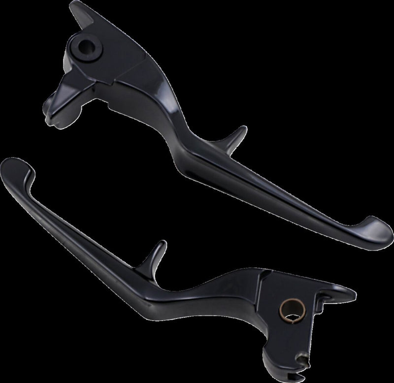 Kuryakyn Trigger Levers In Gloss Black For Harley-Davidson 2014-2016 Touring Motorcycles