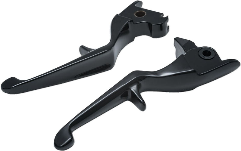 Kuryakyn Trigger Levers In Gloss Black For Harley-Davidson 2014-2016 Touring Motorcycles