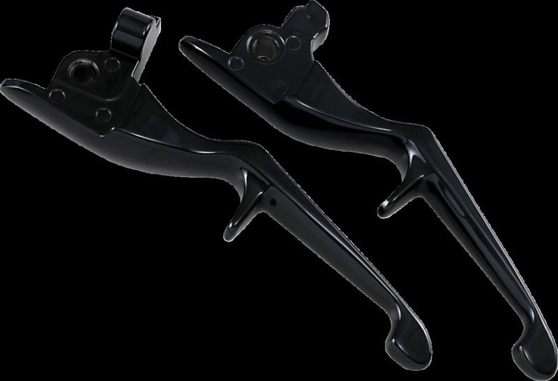 Kuryakyn Trigger Levers In Gloss Black For 2017-2023 Touring Motorcycles