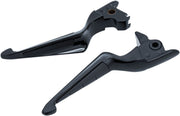 Kuryakyn ISO Handlebar Lever Kit In Gloss Black For Harley-Davidson 2014-2016 Touring Models With Hydraulic Clutch