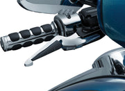 Kuryakyn ISO Handlebar Lever Kit In Chrome For Harley-Davidson 2017-2023 Touring Motorcycles