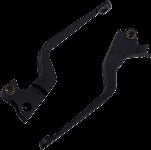 Kuryakyn Dillinger Levers For Harley-Davidson 1996-2017 Cable Clutch Motorcycles In Satin Black