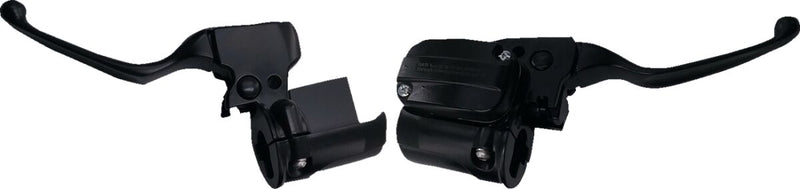 Drag Specialties Handlebar Control Kit Fits Harley-Davidson Touring Models 2024-2024 Black| Matte #H07-0810MB-A