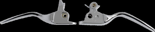 Drag Specialties Custom Lever Set Fits Harley-Davidson Touring Models 2021-2024 Chrome