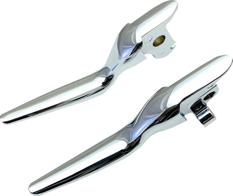 Drag Specialties Custom Lever Set Fits Harley-Davidson Touring Models 2014-2016 Chrome #053989