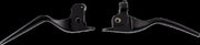 Drag Specialties Custom Lever Set Fits Harley-Davidson Touring Models 2014-2016 Black| Satin #053990