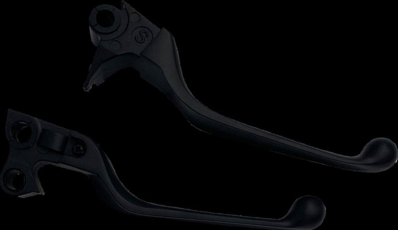 Drag Specialties Narrow Lever Set Fits Harley-Davidson Softail Models 1996-2016 Black| Matte #H07-0574NMB