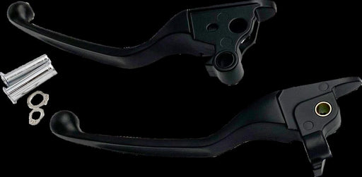 Drag Specialties Narrow Lever Set Fits Harley-Davidson Touring Models 2008-2013 Black| Matte
