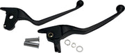 Drag Specialties Narrow Lever Set Fits Harley-Davidson Touring, Trike Models 2014-2016 Black| Matte #H07-0591NMB