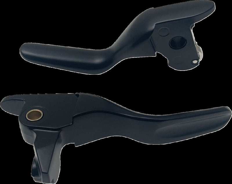 Drag Specialties Short Lever Set Fits Harley-Davidson Touring, Trike Models 2014-2016 Black