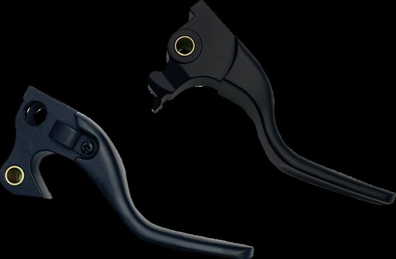 Drag Specialties Short Lever Set Fits Harley-Davidson Sportster Models 2014-2022 Black| Matte #H07-0592SMB