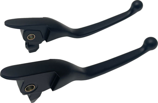 Drag Specialties Narrow Lever Set Fits Harley-Davidson Touring, Trike Models 2017-2020 Black| Matte