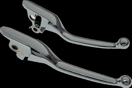 Drag Specialties Narrow Lever Set Fits Harley-Davidson Touring, Trike Models 2021-2024 Chrome