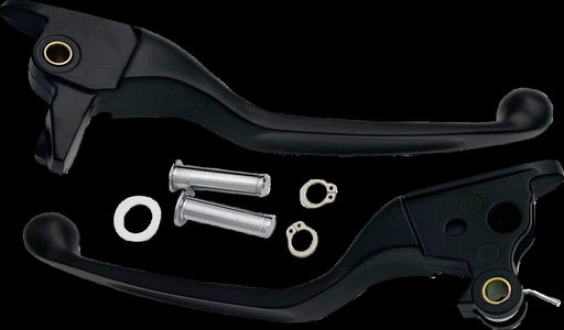 Drag Specialties Narrow Lever Set Fits Harley-Davidson Touring, Trike Models 2021-2024 Black| Matte