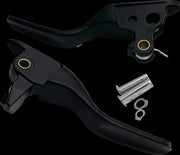 Drag Specialties Short Lever Set Fits Harley-Davidson Touring, Trike Models 2021-2024 Black| Matte