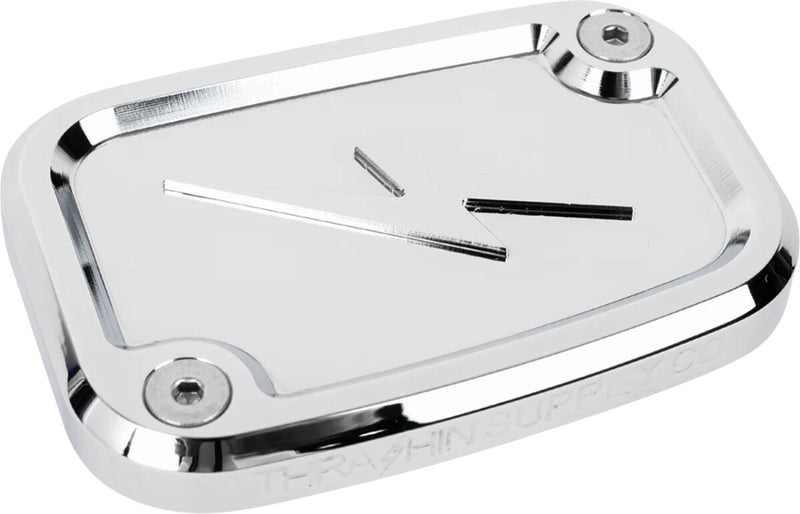 Master Cylinder Cover Black| Silver #TSC-3176-3