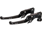 Rick's Motorcycles LEVER KIT, ADJUSTABLE, PAIR, GOOD GUYS for 2015-2017 Harley-Davidson Lever Assembly Anodised Black Aluminium