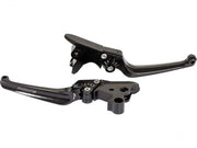 Rick's Motorcycles LEVER KIT, ADJSTBL, PAIR, CLASSIC for 1996-2017 Harley-Davidson Lever Assembly Anodised Black Aluminium