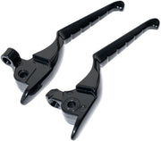 Kuryakyn LEVERS - ENYGMA for 2017-2020 Harley-Davidson Lever Assembly Black Front Brake/Clutch Aluminium Pair #KUR10058-2