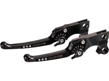 Rick's Motorcycles LEVER KIT, ADJUSTABLE, PAIR, GOOD GUYS for 2025-2026 Harley-Davidson Lever Assembly Black Front Brake Clutch Aluminium