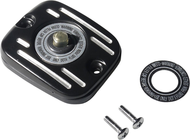 Drag Specialties Front Brake Master Cylinder Cover Fits Harley-Davidson Dyna, Softail, Touring, Trike Models 2005-2018