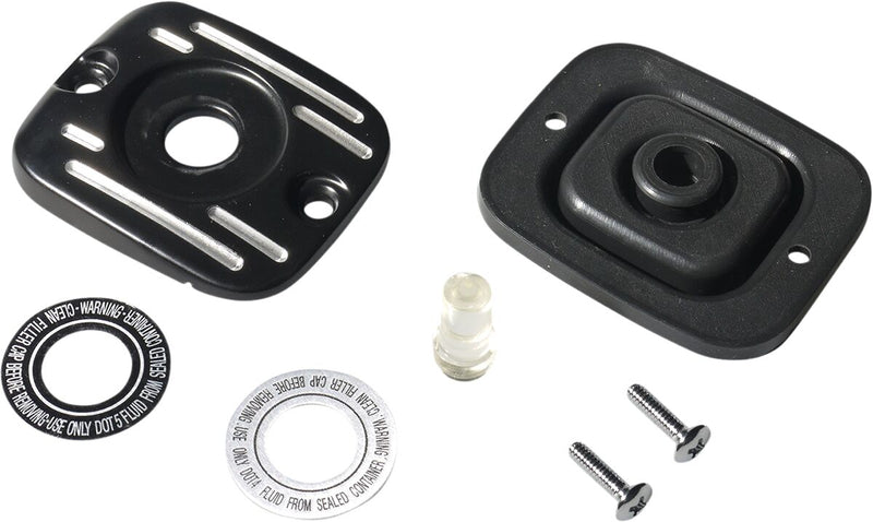 Drag Specialties Front Brake Master Cylinder Cover Fits Harley-Davidson Dyna, Softail, Touring, Trike Models 2005-2018