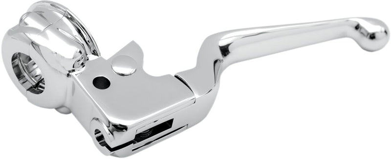 Drag Specialties Chrome Clutch Lever Assembly Fits Harley-Davidson Dyna, Softail Models 1996-2013