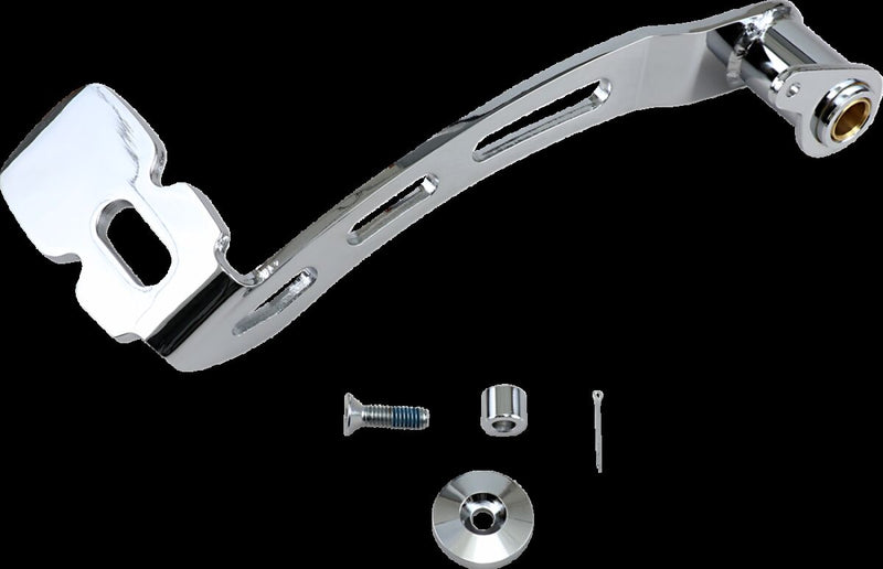 Kuryakyn Extended Girder Brake Pedal For Harley-Davidson Touring & Softail Motorcycles In Chrome