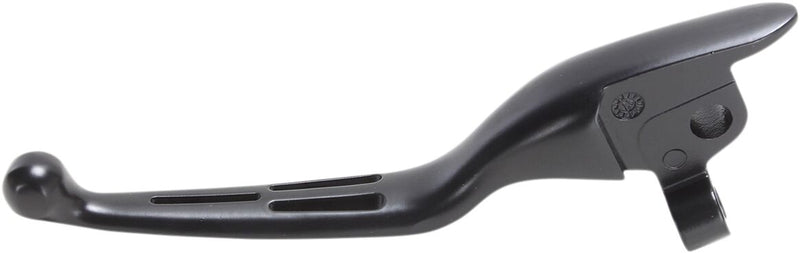 Drag Specialties Matte Black Replacement Slotted Wide Blade Brake Lever for 2019-2025 Harley-Davidson Trike and 2017-2025 Harley-Davidson Touring Motorcycles