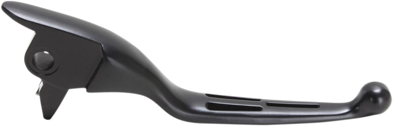 Drag Specialties Matte Black Replacement Slotted Wide Blade Brake Lever for 2019-2025 Harley-Davidson Trike and 2017-2025 Harley-Davidson Touring Motorcycles