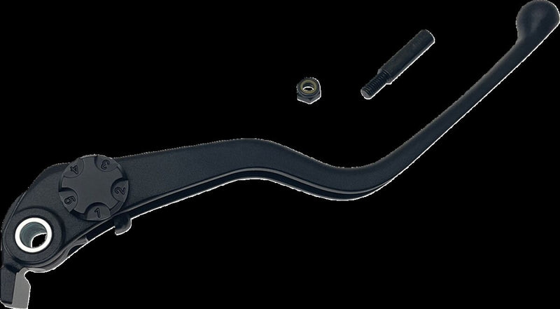 Drag Specialties Wide Blade Replacement Brake Lever Black| Matte #H07-0731MB-B