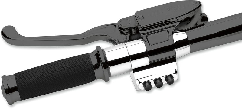 Contour Billet Clutch Lever Assembly Dyna,
Softail,
Classic,
Sportster,
Touring